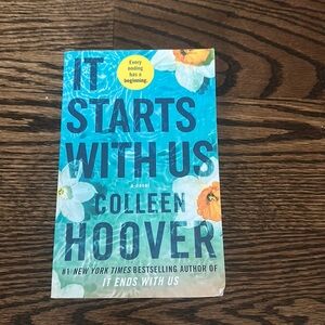 Colleen Hoover “It Starts With Us” novel